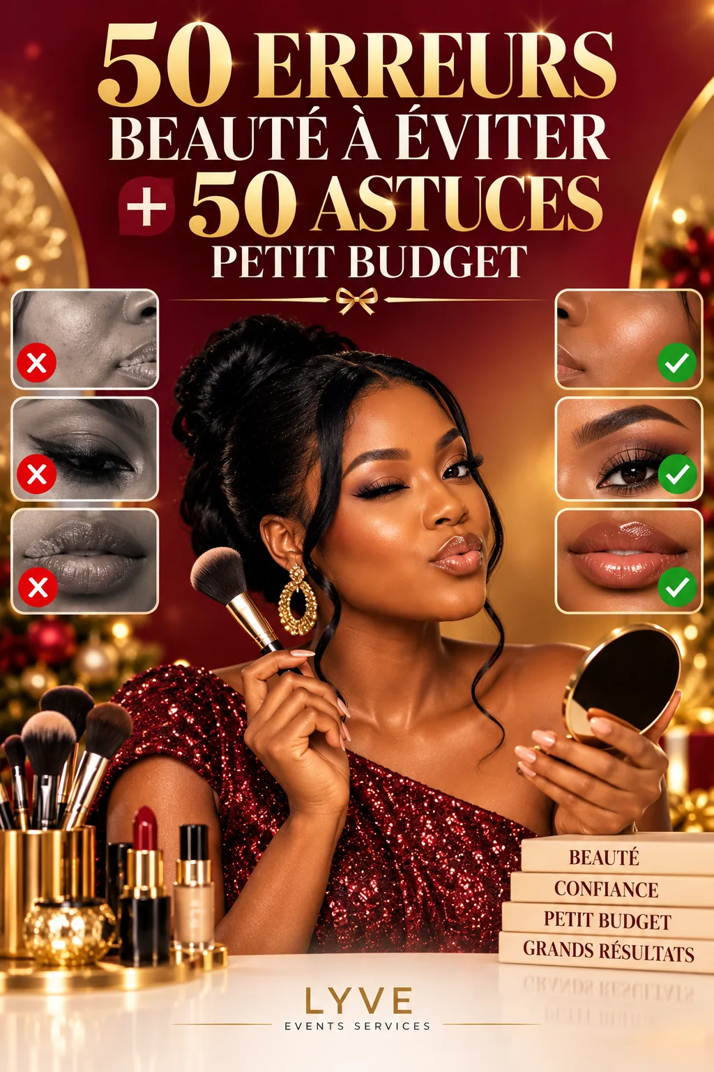 50 Erreurs Beauté à Éviter — + 50 Astuces pour Être Belle avec un Petit Budget