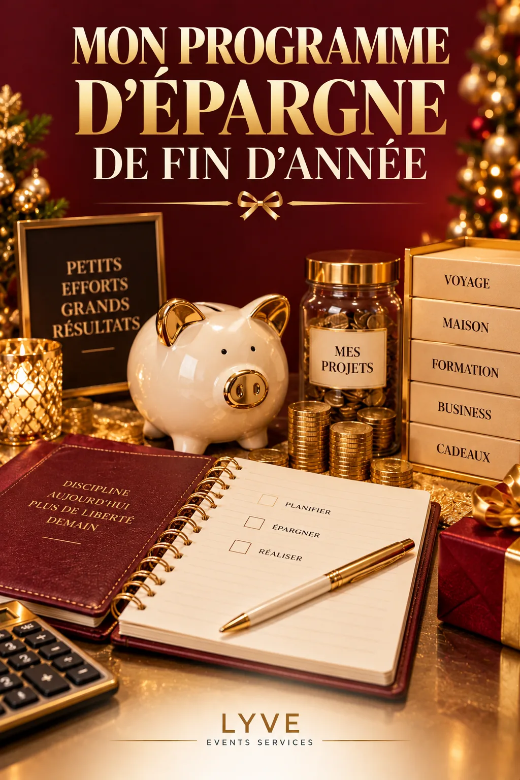 Mon Programme d'Épargne de Fin d'Année — Mieux Gérer son Argent avant 2027